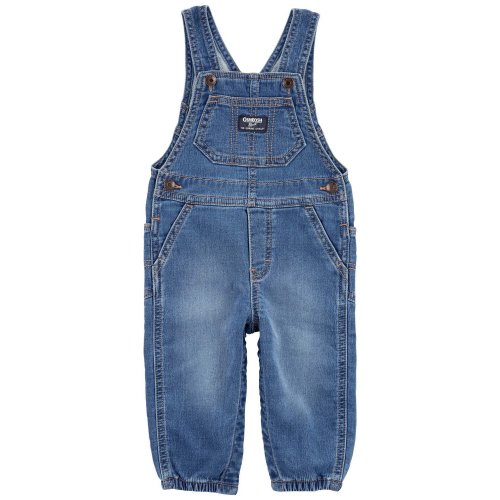 Baby Knit-Like Denim Overalls - OshKosh | Carter's