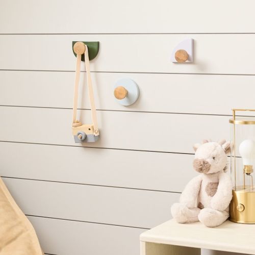 Geometric Wall Hooks (Set of 3)
