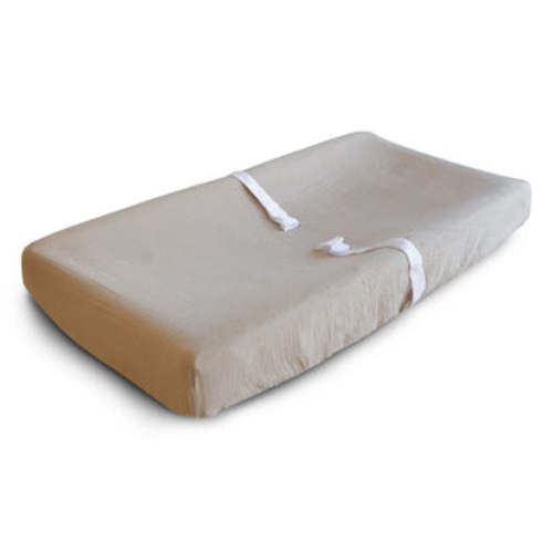 Mushie Extra Soft Muslin Changing Pad Cover