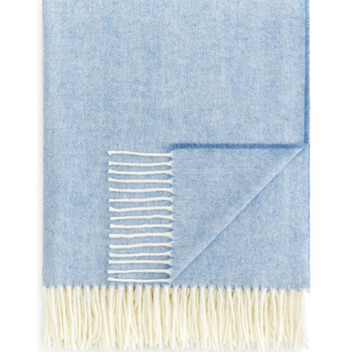 Landsdown Under Herringbone Cotton Blend Throw