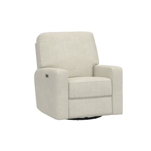 Comfort Square Arm Manual & Power Swivel Recliner | Pottery Barn Kids