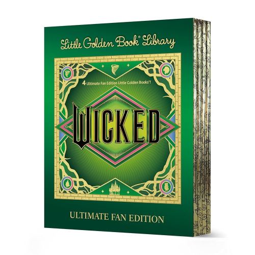 Wicked Little Golden Book Boxed Set: Ultimate Fan Edition (Universal Pictures Wicked)