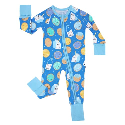 Little Sleepies Pajamas for Baby Boys & Girls, Viscose from Bamboo Baby Pajamas, Snug Baby Sleeper, Toddler PJs, 2-Way Zipper
