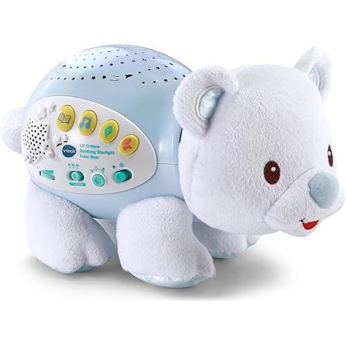 VTech Baby Lil' Critters Soothing Starlight Polar Bear Nursery Projector