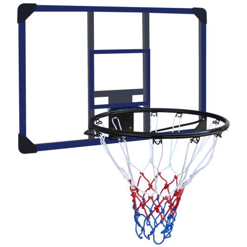 35x24 inches Wall Mount Large Basketball Hoop, Shatterproof Backboard,Durable Folding Hoop,Basketball Hoops Games Set for Outdoor,lndoor ,Youth Adults Kids Gifts,Black and Blue