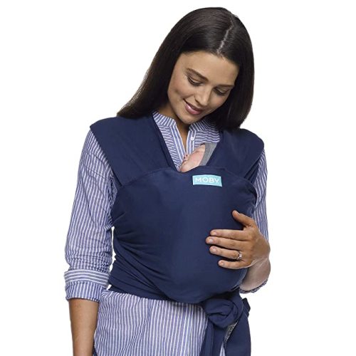 Moby Wrap Baby Carrier | Classic | Baby Wrap Carrier for Newborns & Infants | #1 Baby Wrap | Baby Gift | Keep Baby Safe & Secure | Adjustable for All Body Types | Perfect for Mom & Dad | Midnight
