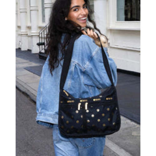 Solid Black Double Trouble Backpack | LeSportsac