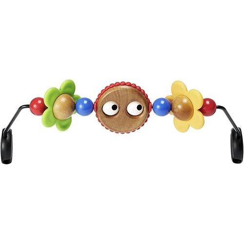 BabyBjörn BABYBJORN Wooden Toy for Bouncer - Googly Eyes (080500US),1 Count (Pack of 1)
