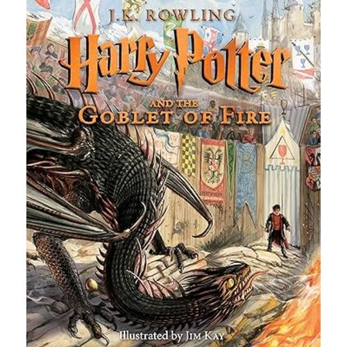 Harry Potter and the Goblet of Fire: The Illustrated Edition (Harry Potter, Book 4) (4)