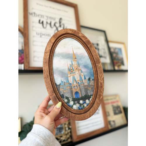 Happiest Place Castle - Vintage Storybook Sign