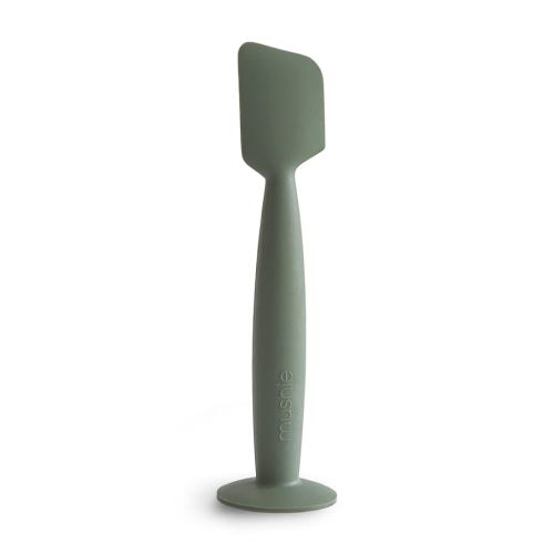 mushie Diaper Cream Applicator Soft Silicone with Suction Base (Dried Thyme)