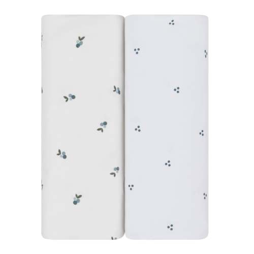 Blue Berry Waterproof Crib Sheet Set – Ely's & Co.