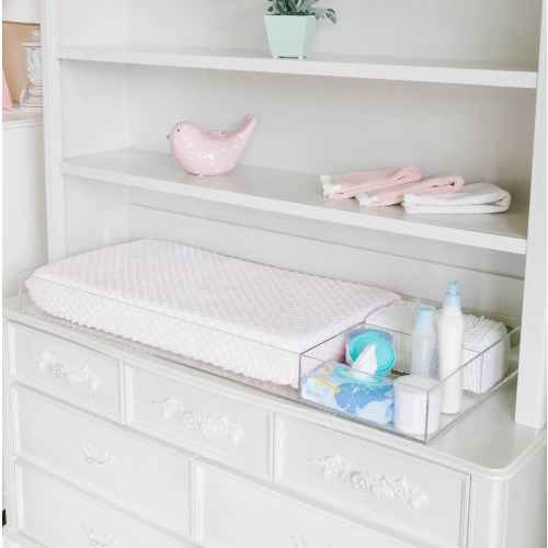 LELLOBABY™ - 6mm Thick Premier Edition BABY Changing Tray PLUS+ in Acrylic Lucite