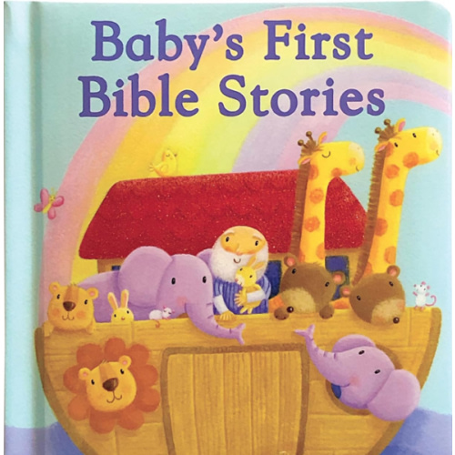 Baby's First Bible Stories Padded Board Book - Gift for Easter, Christmas, Communions, Newborns, Birthdays, Beginner Bible