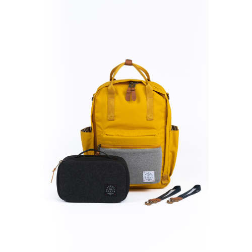Diaper Bag Elkin Bundle (Saffron)
