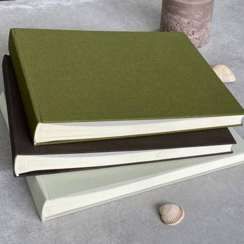 Large Linen Bound Hardback Photo Album