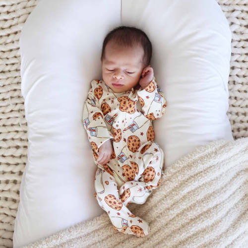 Cookie Cuddles One-Piece Footie | Caden Lane
