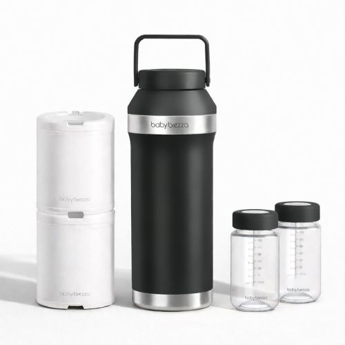 Baby Brezza 24hr Portable Breast Milk Storage Cooler - Black