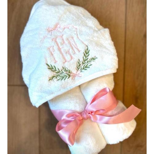 Custom order Crest Hooded Towel