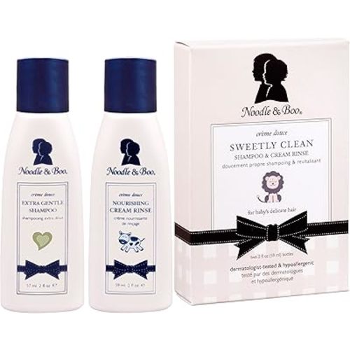 Noodle & Boo Extra Gentle Baby Shampoo and Nourishing Cream Rinse Set