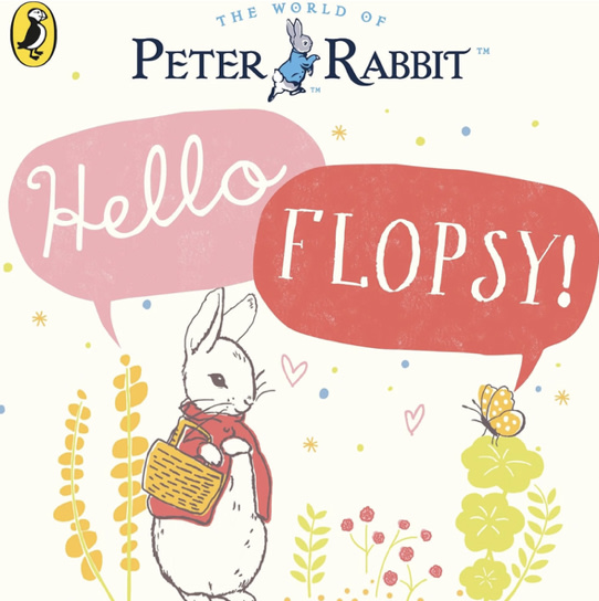 Peter Rabbit Hello Flopsy BOARD