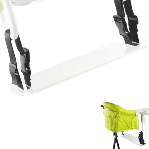 Sevomie Baby Footrest Compatible with Inglesina Fast Table for Chair Clip on High Chair - Acrylic