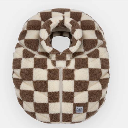 Car Seat Cocoon - Checker Berber