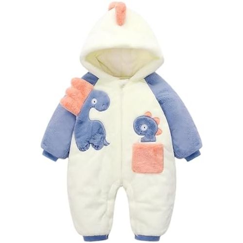 Toddler Boys Girls Romper Jumpsuit Cute Long Sleeve Bodysuit Jumpsuits Rompers