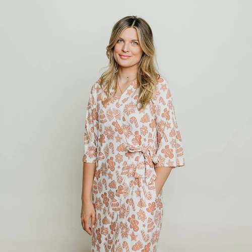 Women's Everyday Robe - Gingerbread