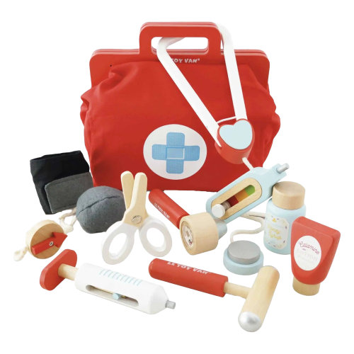 Vinatge Doctor Roleplay Wooden Kit | Prize Design Shop