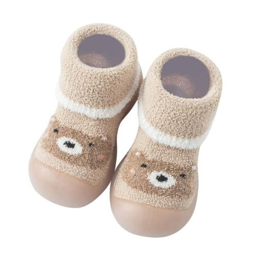 TAIAOJING Baby Toddler Sock Shoes Kids Boys Girls First Walkers Cute Cartoon Non- Shoe