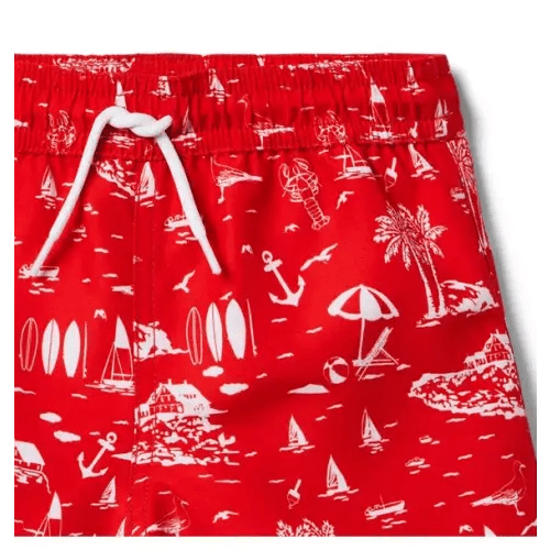 Recycled Beach Toile Swim Trunk