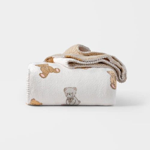 Shop Cuddly Bear Sherpa Throw Online | Bed Bath N' Table