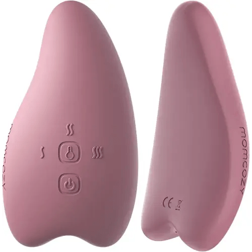 Momcozy Double Lactation Massager Warming for Breastfeeding, Pumping, Heat & Vibration for Improve Milk Flow, Breastfeeding Essentials for Clogged Ducts, Engorgement