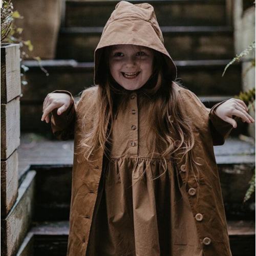 The Element Coat - Hazelnut – Waxed Canvas Outerwear