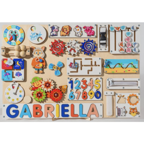 Large Montessori Busy Board