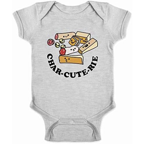 Pop Threads CharCUTErie Board Cute Funny Baby Toddler Kids Girl Boy T-Shirt