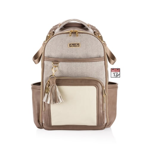 Boss Plus™ Large Diaper Bag Backpack - Vanilla Latte