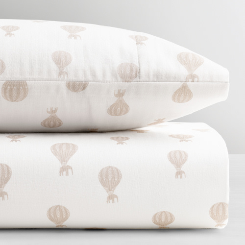 Floating Elephants Crib Fitted Sheet | RH Baby & Child