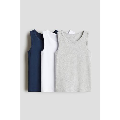 3-PACK COTTON TANK TOPS