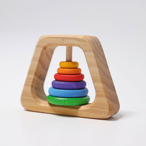 Grimm's Holz Rassel Pyramide