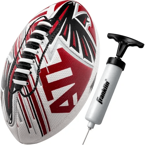 Franklin Sports NFL Team Mini Footballs - Youth 8.5" Official NFL Licensed Football + Air Pump Set