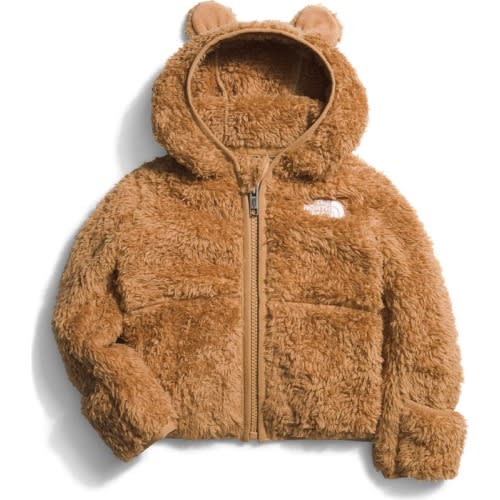 Baby Baby Bear Full-Zip Hoodie, 3-6M, Almond Butter