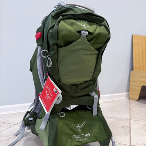 Osprey Poco Premium AG child carrier backpack - unused