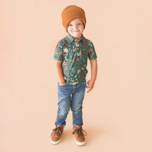 Hawthorne Collared Henley Top