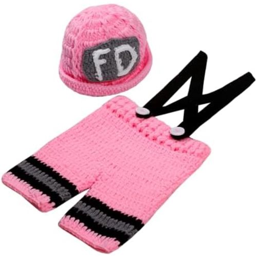 Matissa Newborn Baby Girl/Boy Crochet Knit Costume Photography Prop Hats Outfits