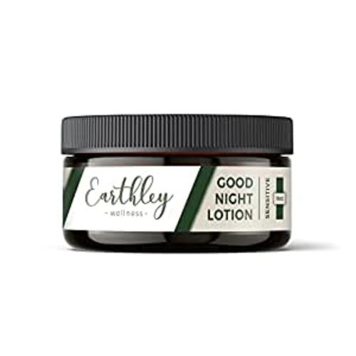 Amazon.com : Earthley Wellness, Good Night Lotion, Magnesium Lotion, Apricot Oil, Shea Butter, Mango Butter, Candelilla Wax, Lavender Essential Oil, Vegan (Sensitive, 8 oz) : Beauty & Personal Care