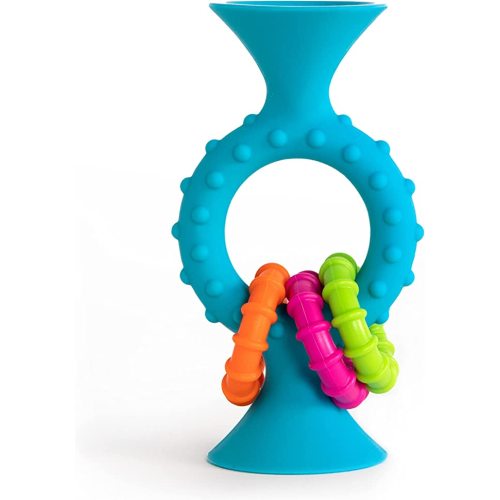 Fat Brain Toys FBT-2193 pipSquigz Loops - Teal Building Sets