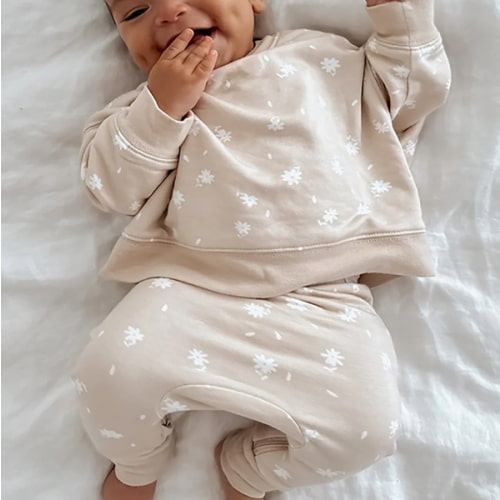 Fleece Sweatsuit - Petal Blush