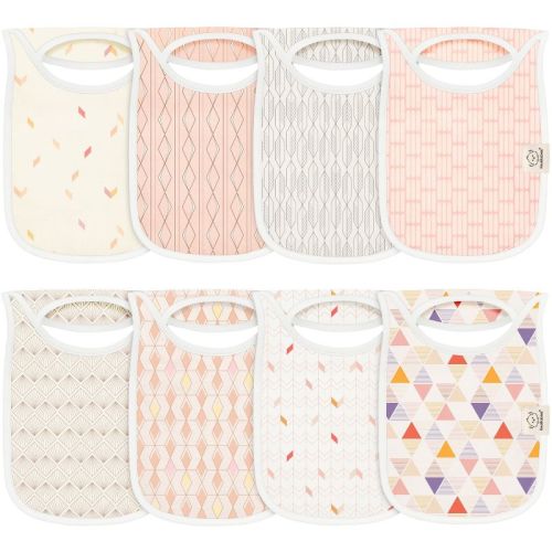 KeaBabies 8-Pack Hallo Baby Drool Bibs , Baby Bibs for Boys, Girls, Pull-on Bibs for Baby Boy, Baby Girl, Baby Bib Unisex (Builders)